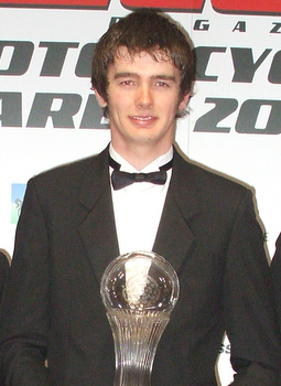 Duke Road Race Rankings winner Conor Cummins with the Geoff Duke Trophy
